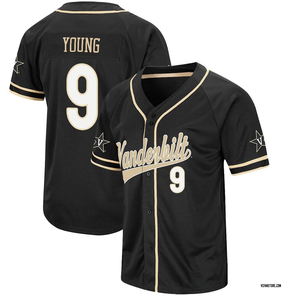 vanderbilt black baseball uniforms