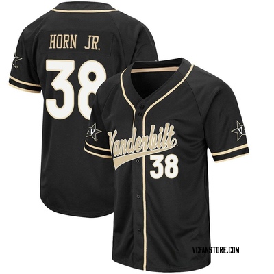 Men's David Horn Jr. Vanderbilt Commodores Replica Colosseum Baseball Jersey - Black