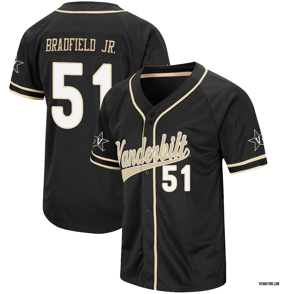 Men's Enrique Bradfield Jr. Vanderbilt Commodores Replica