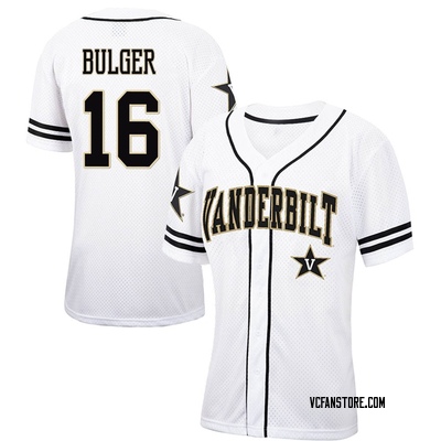 Women's Jack Bulger Vanderbilt Commodores Replica Colosseum Free Spirited Baseball Jersey - White/Black