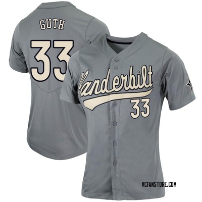 Women's Luke Guth Vanderbilt Commodores Replica Full-Button Baseball Jersey - Charcoal