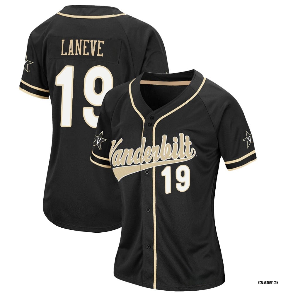 Women's Troy LaNeve Vanderbilt Commodores Replica Colosseum Baseball Jersey - Black