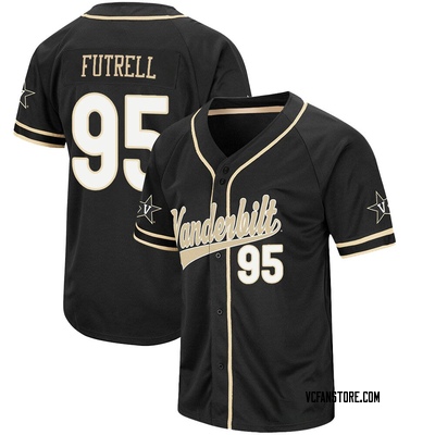 Youth Devin Futrell Vanderbilt Commodores Replica Colosseum Baseball Jersey - Black