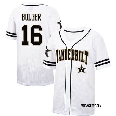 Youth Jack Bulger Vanderbilt Commodores Replica Colosseum Free Spirited Baseball Jersey - White/Black