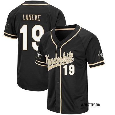Youth Troy LaNeve Vanderbilt Commodores Replica Colosseum Baseball Jersey - Black